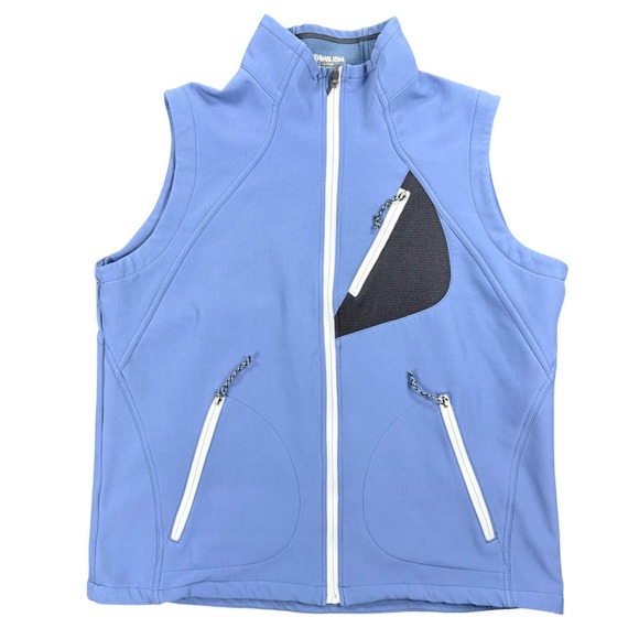 Pearl Izumi Other - Pearl Izumi Mens Blue Cycling Vest Full Zip Sleeveless Jacket Large 4709